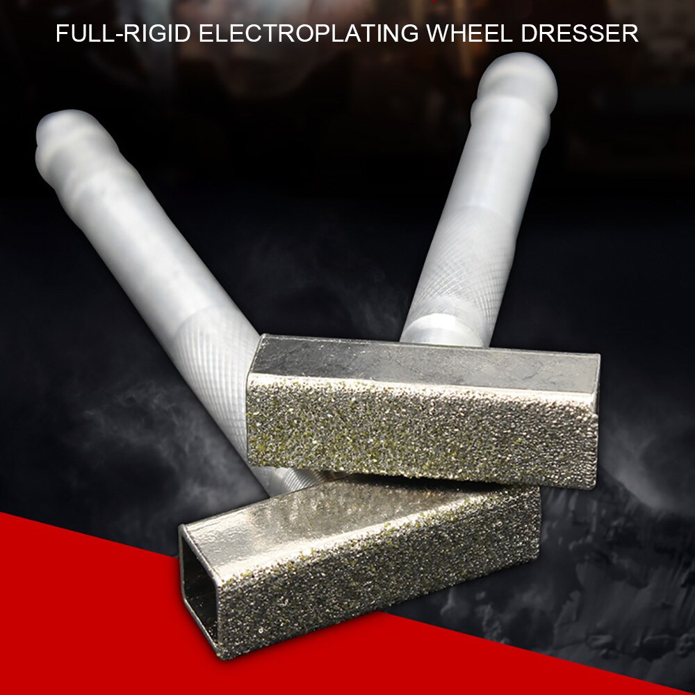 Grinding Wheel Dresser With Flat Diamond Coated Surface For Truing Grinding & Deburring Wheels Abrasive Dressing Tools