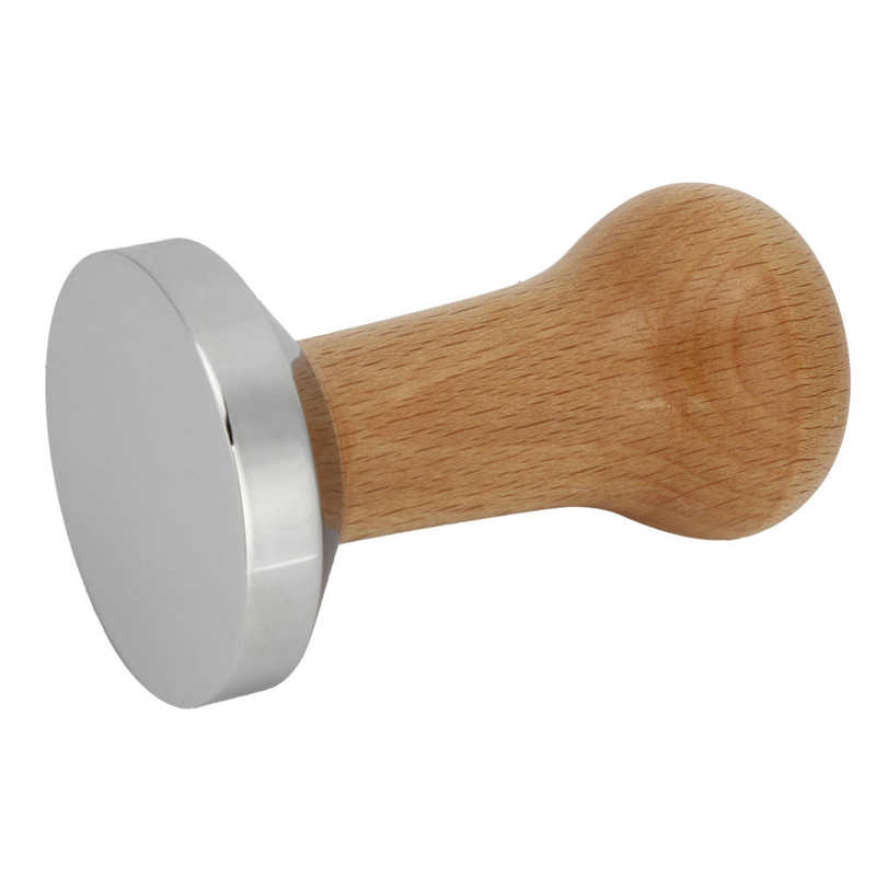 Koffiezetautomaat klop koffie houten koffie tamper poeder geperst hamer koffie accessoire voor thuiskantoor 53mm
