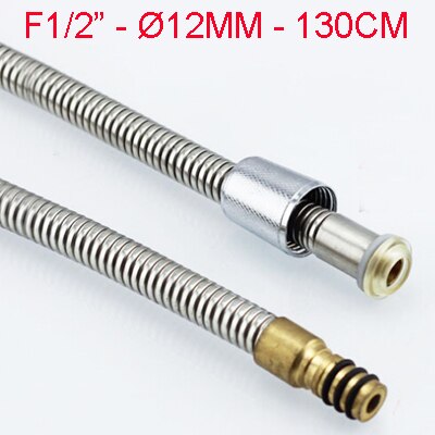 Luxury Stainless Steel Chrome Finish 6 Models Pull Out Shower Hose X18931A: Navy Blue