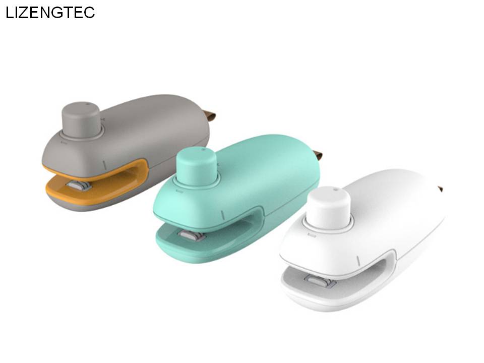 LIZENGTEC Draagbare Handvat Verwarmde Laminator Seal met Zak Opener