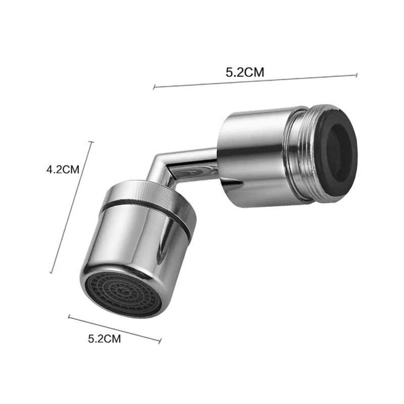 Kitchen Gadgets 720°Rotatable Bubbler High Pressure Faucet Extender Water Saving Bathroom Kitchen Tap Extender Adapter