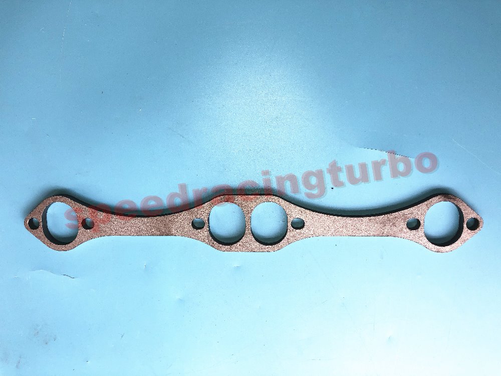 CHEVY SMALL BLOCK EXHAUST HEADER FLANGES FOR 265/267/301/305/307/350 V8 ONE PAIR 2 PCS