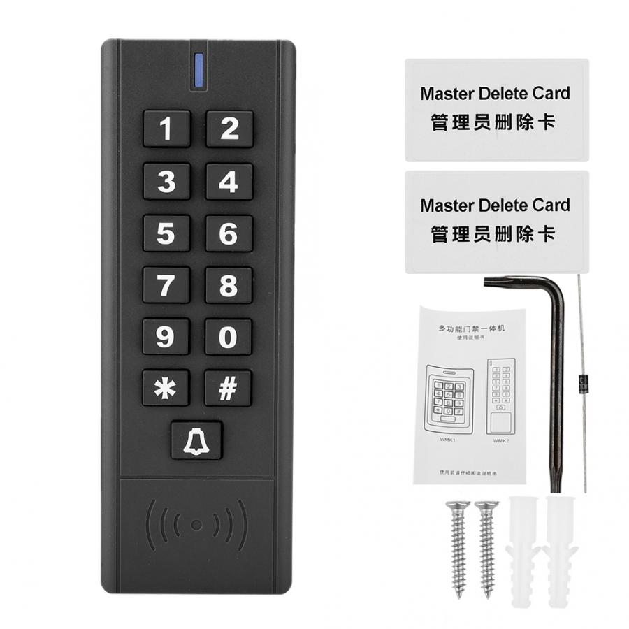 RFID Keypad Access Control Wiegand 26 Card Reader Password IP67 Door Security Waterproof