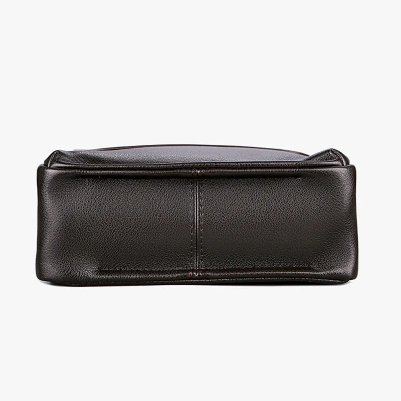 Casual zakelijke polo schoudertas Paul verticale leren tas Officiële document crossbody tas voor heren Trend