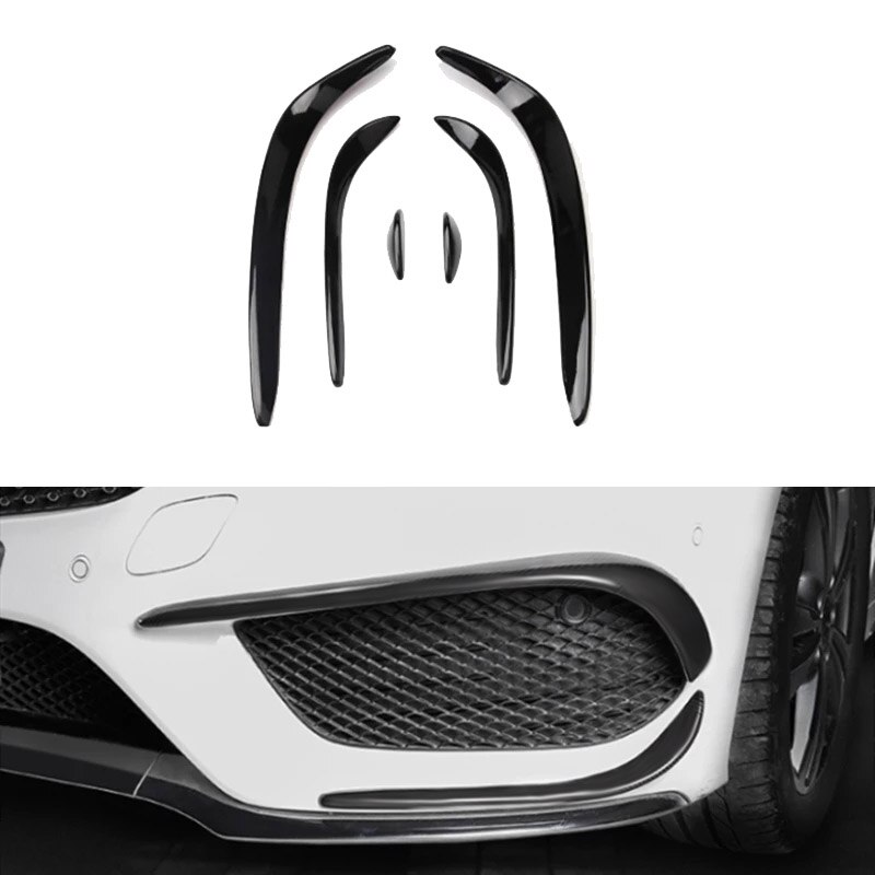 Splitter Spoiler Voor Benz E-Klasse W213 S213 Voor Amg E200 220d 250 300 2016-2020 Lijn Bumper Lip Spoiler Mistlamp Trim Body Kit Tuning Voorspoiler (Kleur : Glossy Black1 Splitter Spoiler Voor Benz E-Klasse W213 S213 Voor Amg E200 220d 250 300 2016-2020 Lijn Bumper Lip Spoiler Mistlamp Trim Body Kit Tuning Voorspoiler (Kleur : Glossy Black1
