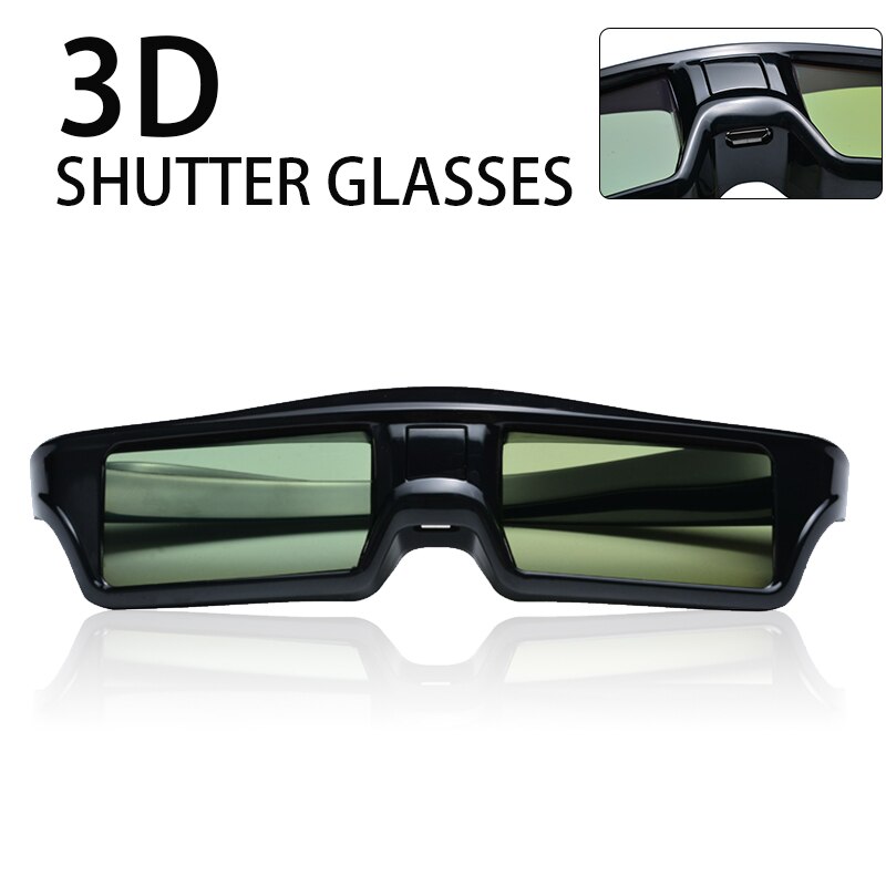 ! Obturador 3D de con Bluetooth, gafas activas para Samsung/Panasonic para Sony 3DTV, lentes universales para TV 3D