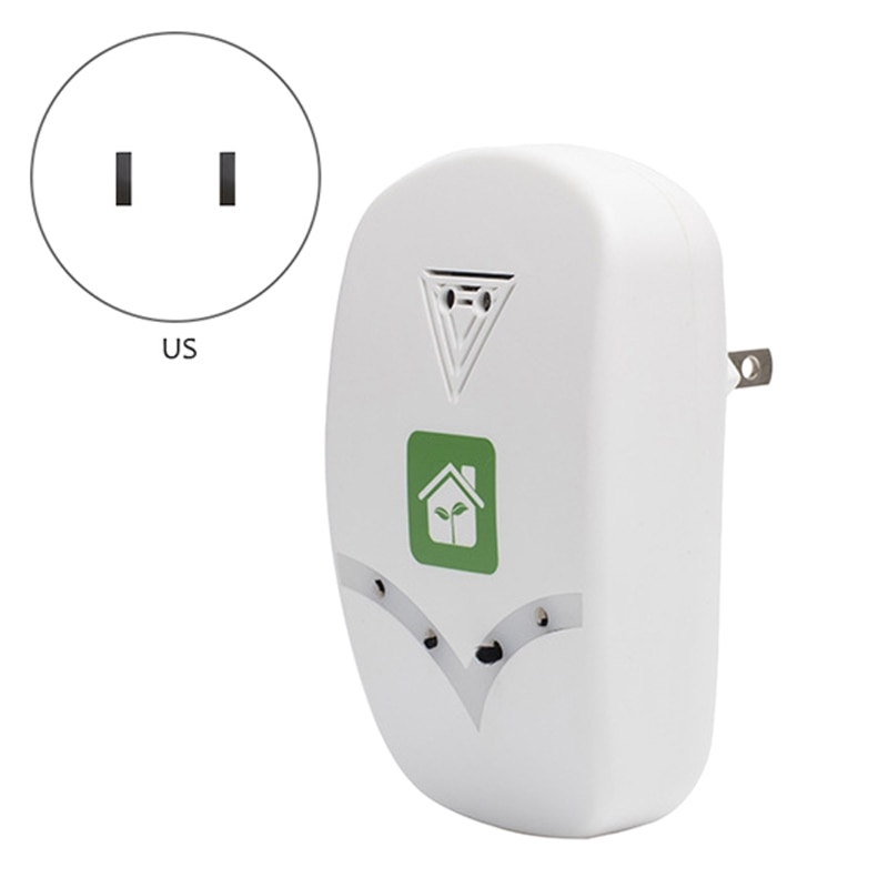 Purificador de aire enchufable generador de iones negativos Mini purificador de humo para el espacio pequeño, ambientador elimina el olor