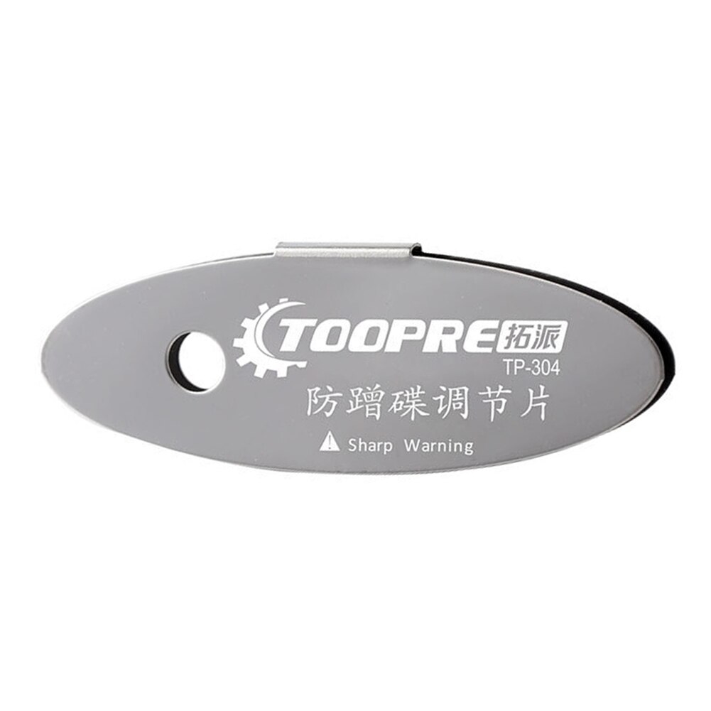 Mtb terrengsykkel skive bremseklosser justeringsverktøy sykkel bremseklosser rotor justering spacer sykkel reparasjonssett: Ellips