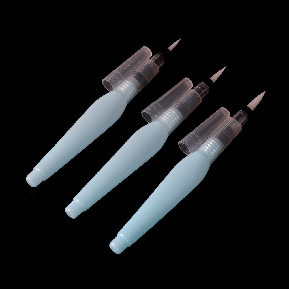 Refillable Drawing Pen Pencil 3 Sizes Length15cm Water Brush Ink Pen Painting Watercolor