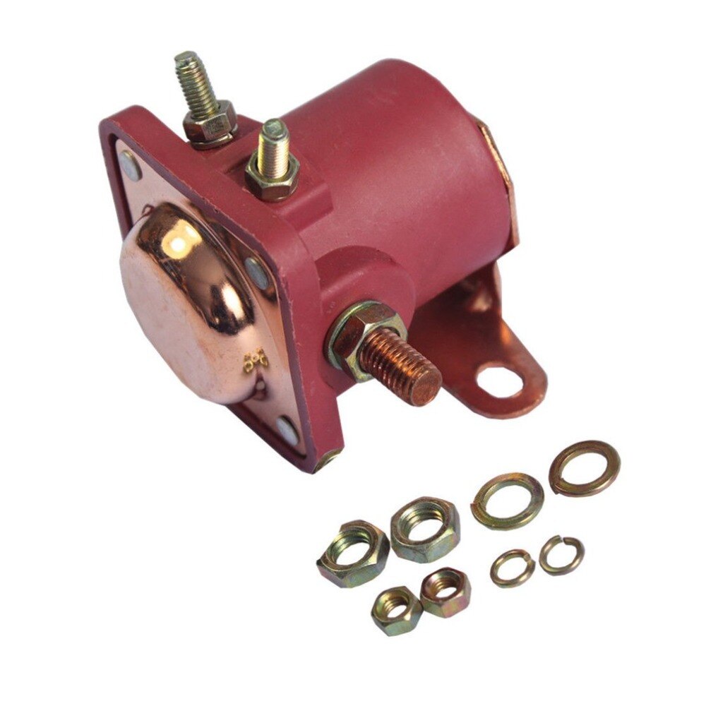 12V Heavy Duty Red Solenoid Relay for Starter Car Truck - SW3 - SNL135 Contactor Switch Engine Part Vehicle Accessories