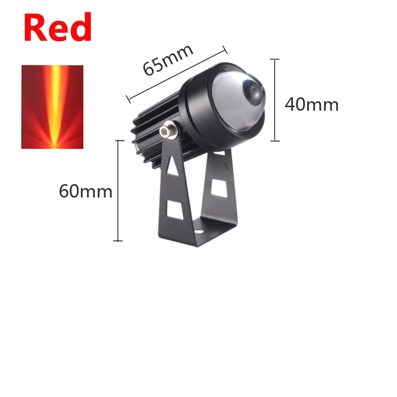 Outdoor IP65 Waterproof LED Wall Spotlights 9W 20W Landscape Lighting AC220V110V Red Green Blue RGB Spotlights a Beam of Light