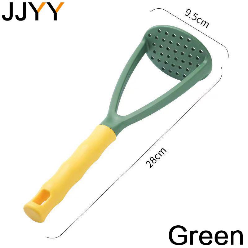 Triturador de batata prensado de plástico, máquina de suco de batata, empurrador de tomate, triturador de batata suave, frutas, stonego, ferramentas de cozinha: Verde