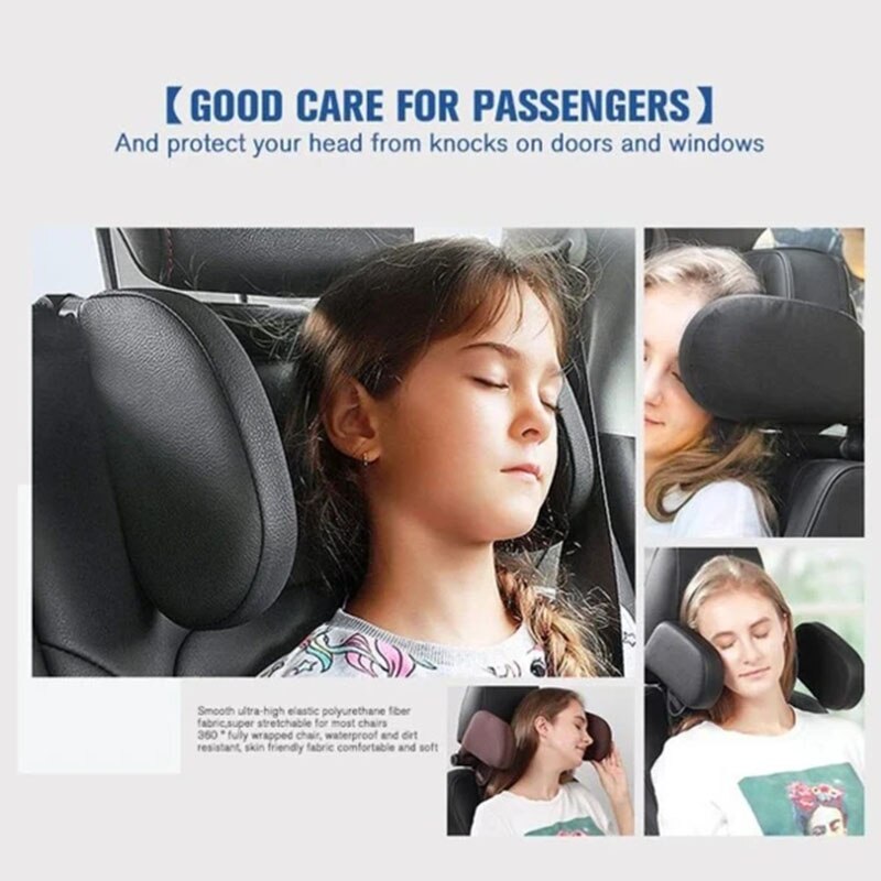 Autostoel Hoofdsteun Reizen Rest Nekkussen Ondersteuning Oplossing Voor Kinderen En Volwassenen Kinderen Auto Seat Hoofd Kussen Auto Kussen