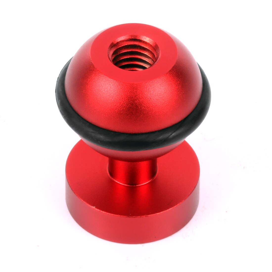 CNC Aluminium Tauchen Licht Arm Ball Kopf Adapter Flash Halterung Heißer Schuh Für GOPRO HERO 6/5/4/3 Sport Kamera DSLR Teile: Red 