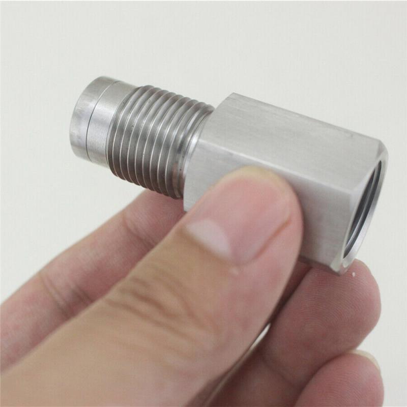 Accesorios para coche M18x1.5 Sensor de oxígeno O2 adaptador espaciador Bung Adaptador convertidor catalítico Fix Check Engine Light Fix P0420 code