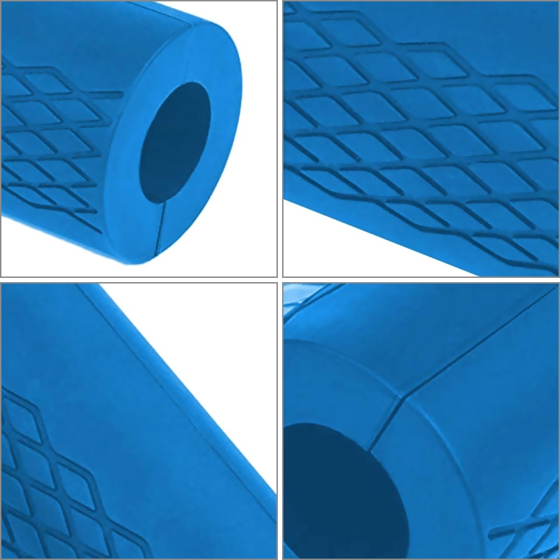 1 paio manopole con manubri bilanciere maniglie a barra spessa Kettlebell Grasso presa supporto per sollevamento pesi silicone antiscivolo proteggi pad