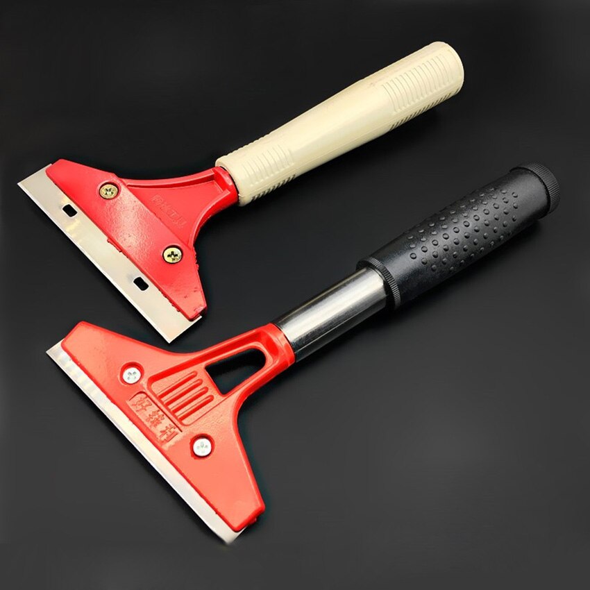 Heavy Duty Scraper Wallpaper Paint Tiles Flooring Scraper Remover with Blade Household Cleaning Tools