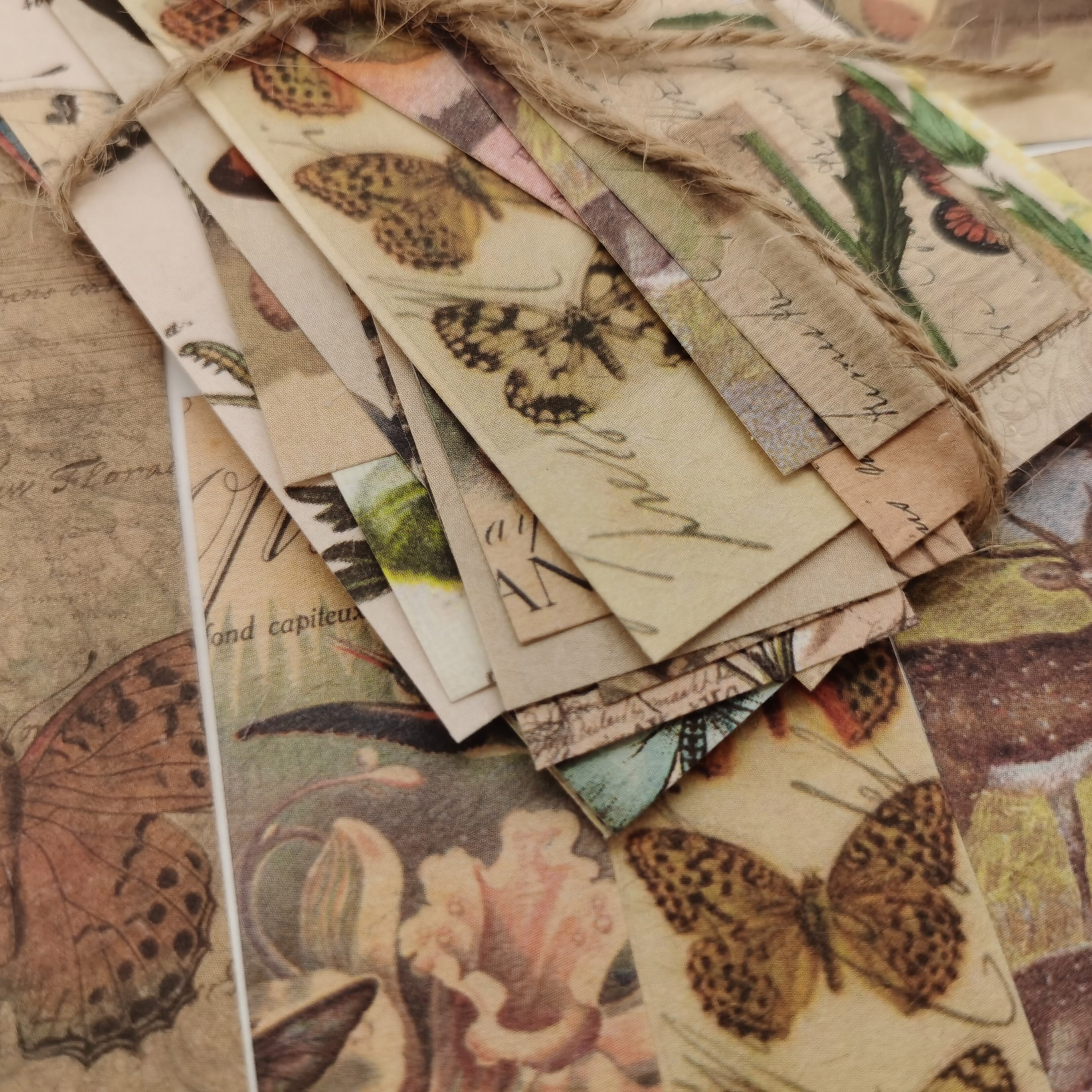 Vlinder Vintage Scrapbooking Ambachtelijke Papier Kawaii Art Junk Journal Deco Sticker Natuurlijke Collection Diy Collage Materiaal Papier
