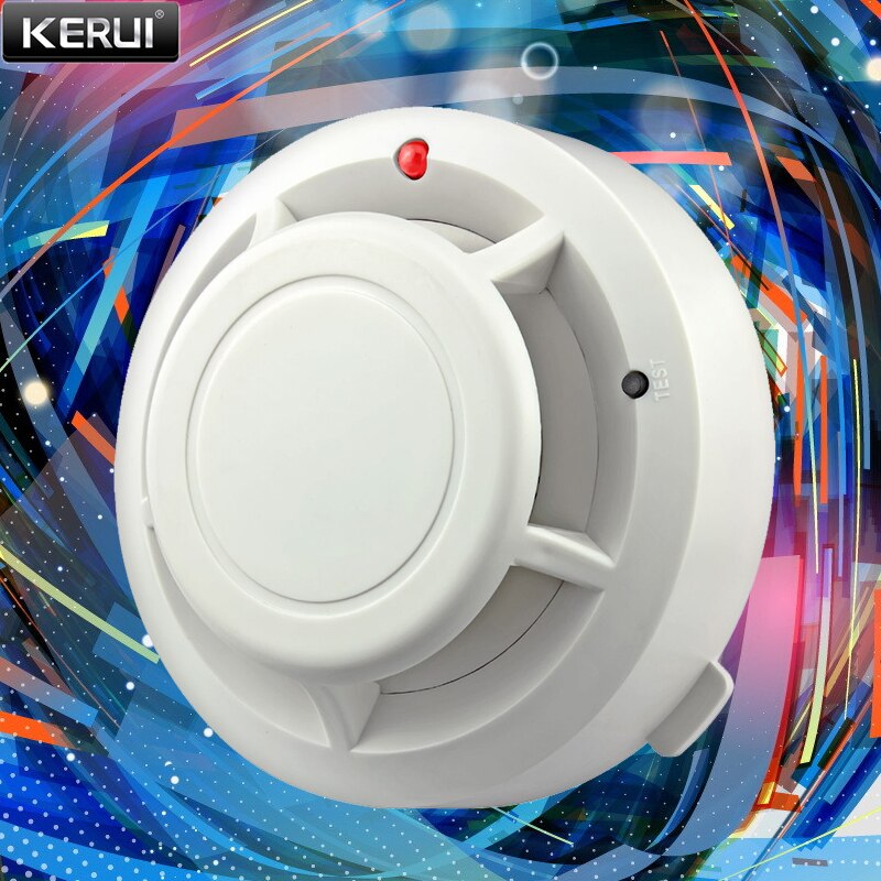 Fuers Onafhankelijke Alarm Rook Brand Gevoelige Detector Fire Apparatuur Home Security Draadloze Alarm Rookmelder Sensor