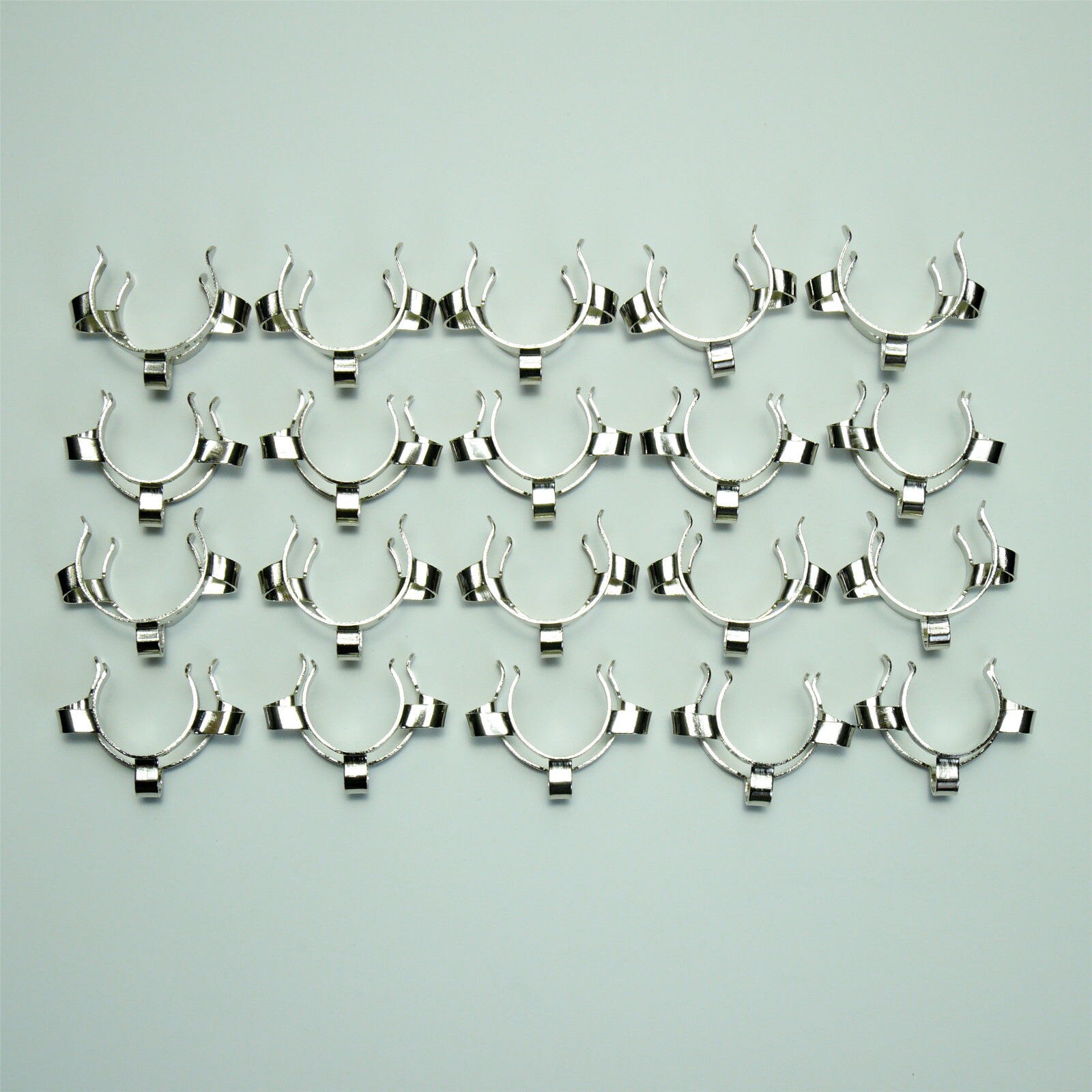 100 Pcs/Pack,29#,Metal Clip,Steel Keck Clamp,29/32 29/42 Glass Ground Joint