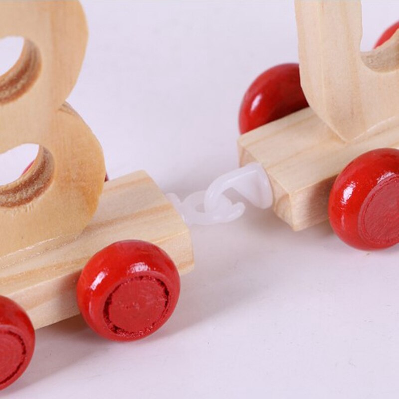 28pz Bambini Alfabeto Treno in Età Prescolare Educativo Inglese Lettere Di Legno di Apprendimento di patata fritta Giocattolo per I Bambini Bambini