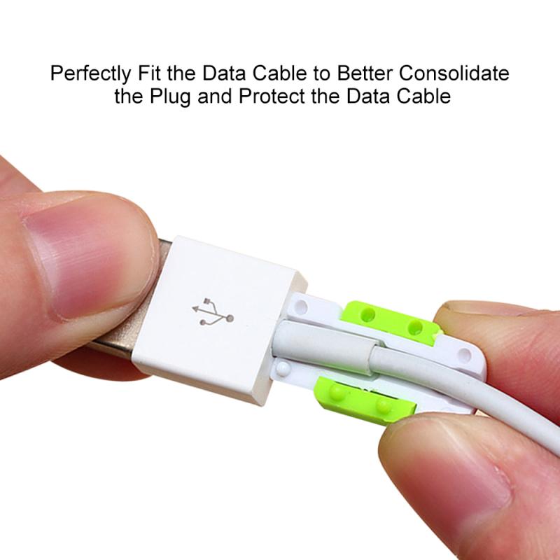 Protecteur de câble USB en Silicone, housse de Protection pour fil d&#39;écouteur, chargeur de données, pour Apple Iphone 12 Samsung