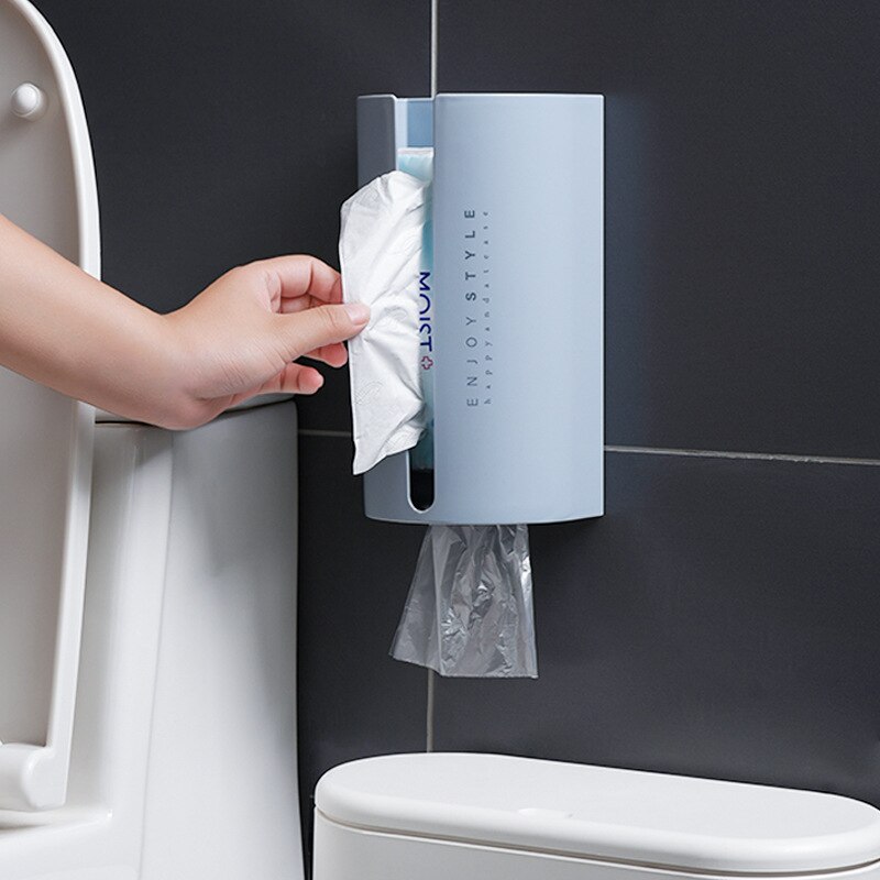 Multifunctionele Toiletrolhouder Eenvoudige Installatie Praktische Houder Voor Papieren Handdoeken Thuis Badkamer Opslag Papieren Handdoek Houder