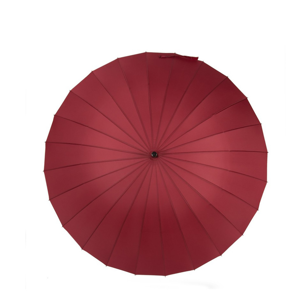 Sunny Paraplu Katana Paraplu Guarda Chuva Transparente Solid Red Opvouwbare Paraplu 24 Ribben Paraguas Automtico Plegable