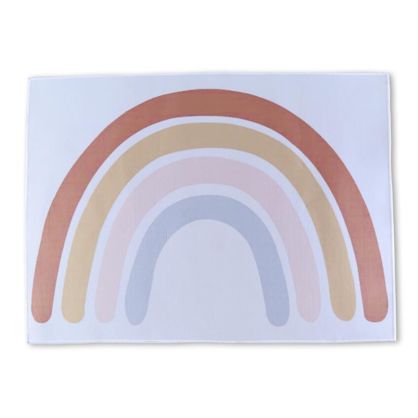 Eenhoorn regenboog vinyl tapijt voor meer kinderen