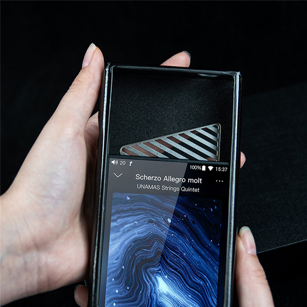 Leather Protective Case Skin Cover for FiiO SK-M11 Pro Music Player Accessories Protable Shockproof Housing Shell Case