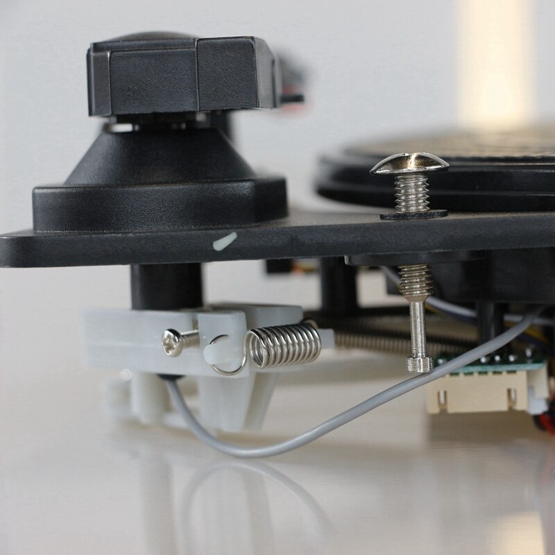 28Cm ABS Turntable 33/45/78Rpm Automatic Straight Arm Return Record Player Turntable Gramophone for Lp Vinyl Record Player