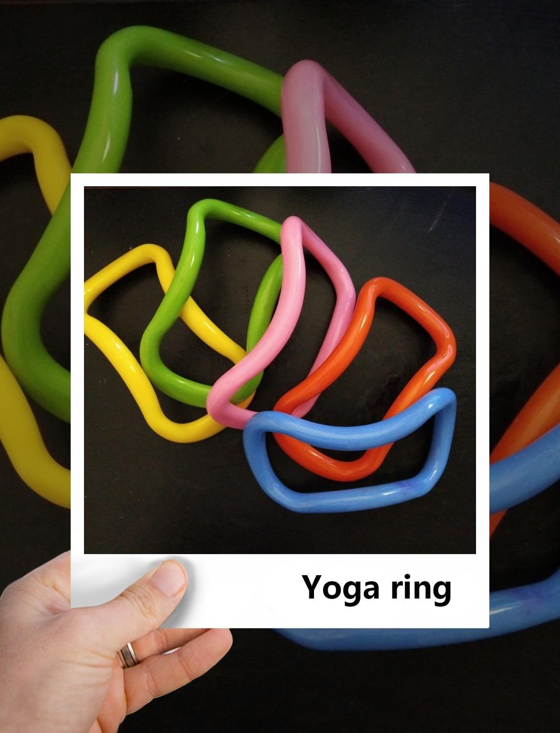¡Producto en oferta! Circulo de yoga, Pilates, Círculo de estiramiento, Hogar para mujer, estiramiento de espalda, columna cervical, Circulo de yoga, masaje, piernas, ejercicio a