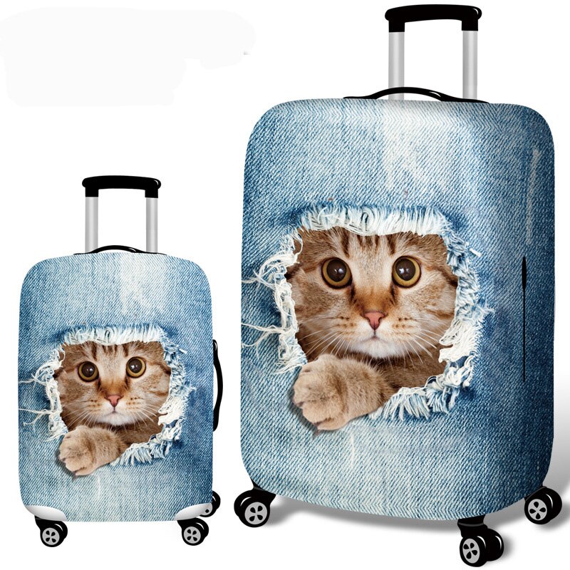 Yesello Travel on Road Luggage Cover Protective Suitcase Cover Trolley Case Travel Luggage Dust Cover 18 to 32inch: A / M