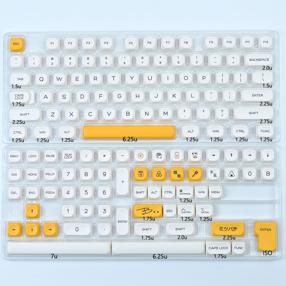 Kbdiy koa profil japanische ozean wal tasten kappen pbt mechanische tastatur tasten kappen russisch koreanisch 135 tasten kappen kunden spezifisch für mx schalter: Beige
