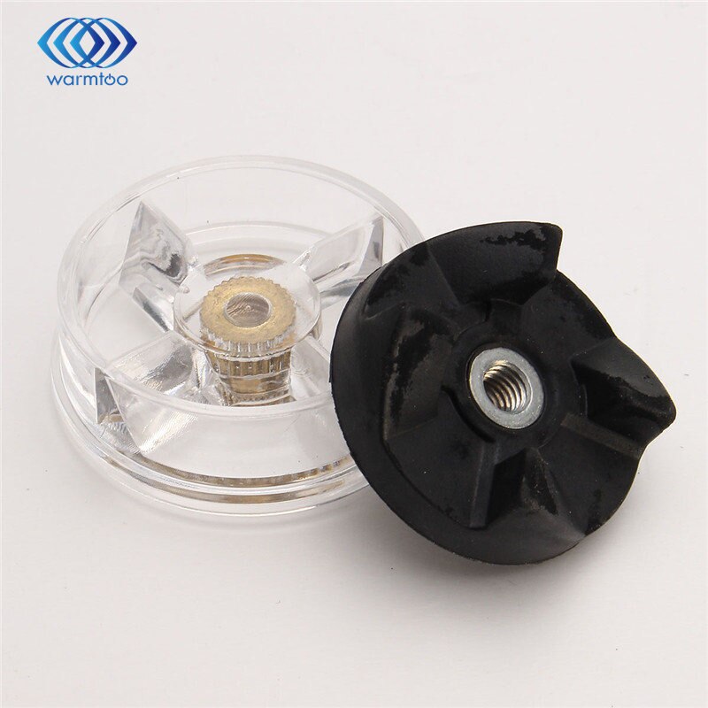 Black/Transparent Base Gear And Rubber Gear Replacements Spare parts For Magic Bullet Plastic Rubber Durable