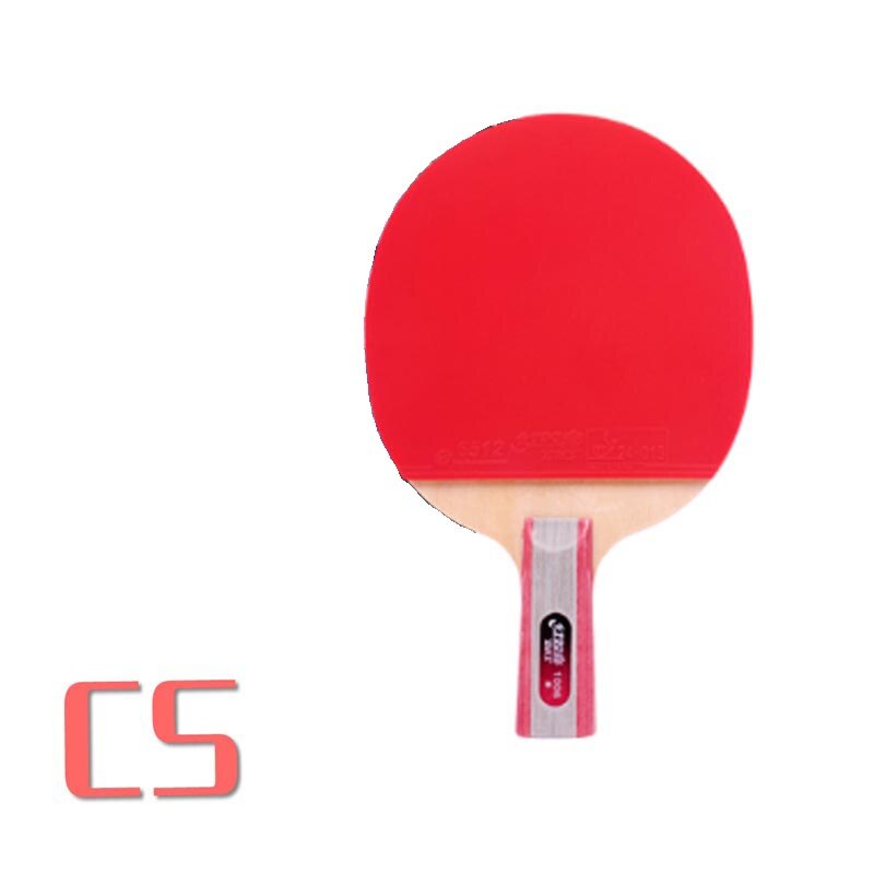 original version DHS Table Tennis Racket (1002, 1006) with Rubber (pips-in) + Bag Case 1-Star Set Ping Pong Bat: CS-1006