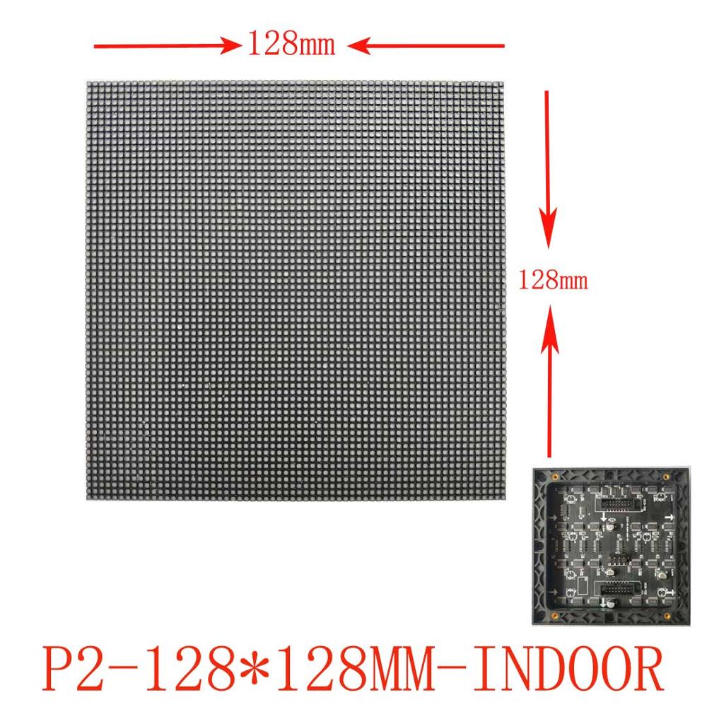 P2 small module matrix led display adversting