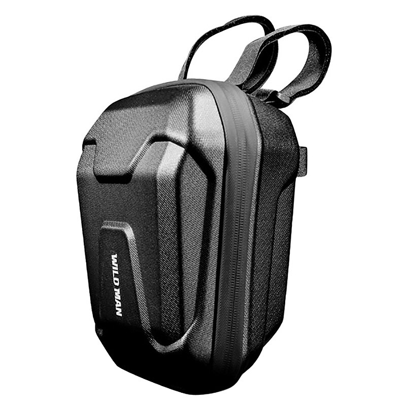 Bolsa de bicicleta de montaña WILD MAN, Scooters eléctricos a prueba de lluvia, bolsa frontal de bicicleta, protección de carcasa dura, bolsas de ciclismo, Panniers: Default Title