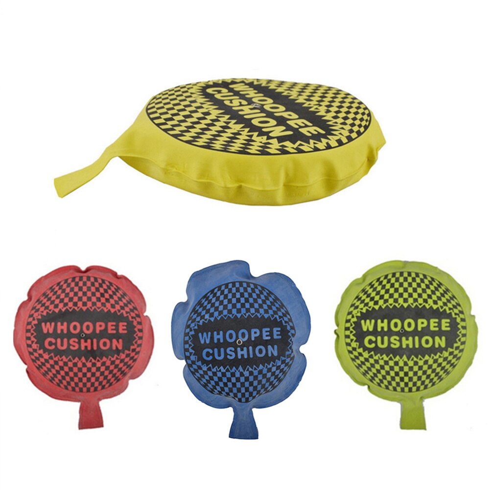 Random 1 Pcs Party Fun Prank Toys Whoopee Cushion Jokes Gags Pranks Maker Trick Fart Pad Pillow For Child Adult Fool Halloween