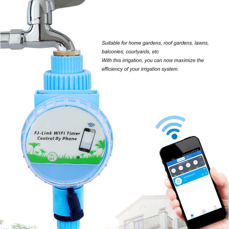 Intelligent Garden Irrigation Valve Watering Timer Automatic Drip Controller System with Phone WIFI Control