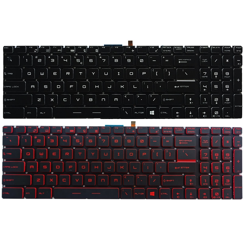 US laptop keyboard For MSI MS-1771 MS-1772 MS-1773 MS-1775 MS-1776 US keyboard