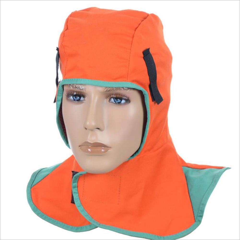 Flame Retardant Safey Helmet Welding Neck Protective Hood Welding Head Cap Cover Welding Helmets Welding Protective Equipment