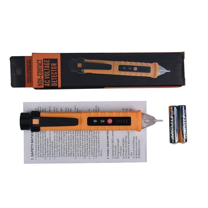 Non-Contact Voltage Detector Electrical Tools Voltage Tester AC Voltage Meter Breakpoint Finder 12-1000V