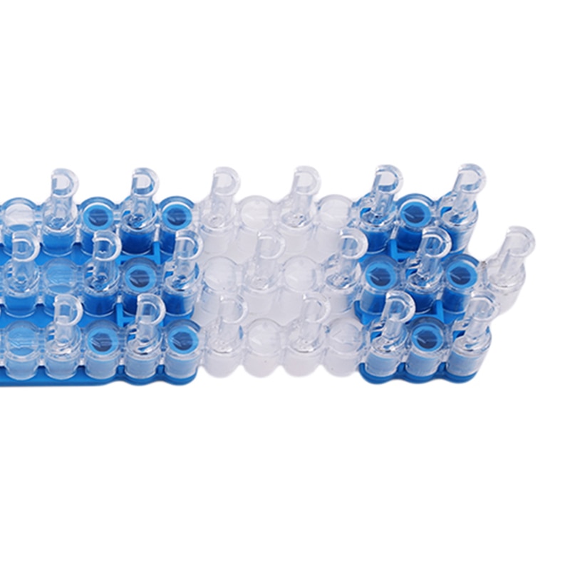 Originele Breien Machine Weave Elastiekjes Loom Vetersluiting Diy Handgemaakte Weven Tool Gevlochten Armband Kids Speelgoed Voor Kinderen Meisjes
