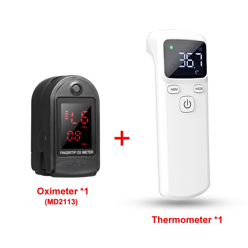 Fingertip Pulse Oximeter de dedo Oximetro Home Blood Oxygen Saturation SpO2 &PR Monitor Pulsoximeter napalcowy Pulsoksymetr: SET 4