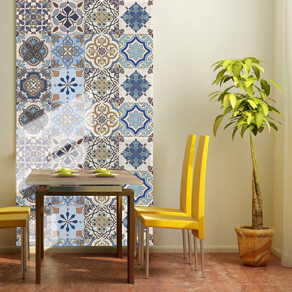 10pcs Hard Tile Tile Stairs Sticker 3d Wall Wall Sticker Waterproof Tile Sticker Oilproof Cabinet Sticker