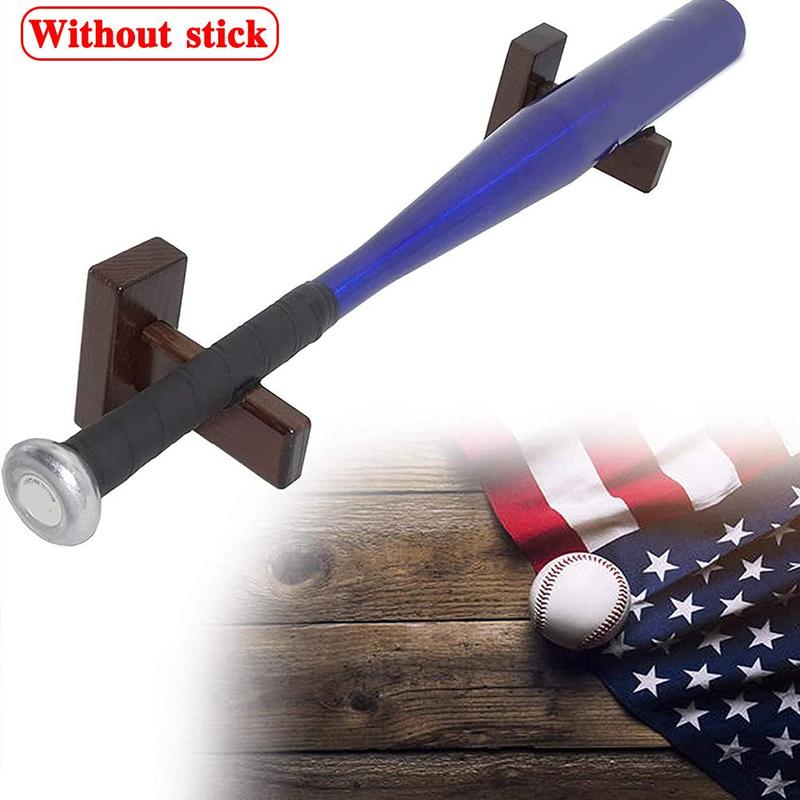 Baseball Bat Display Wall Mount,bat Holders for Wall with Felt Liner and Screws Bat Wall Mount Baseball Display Base