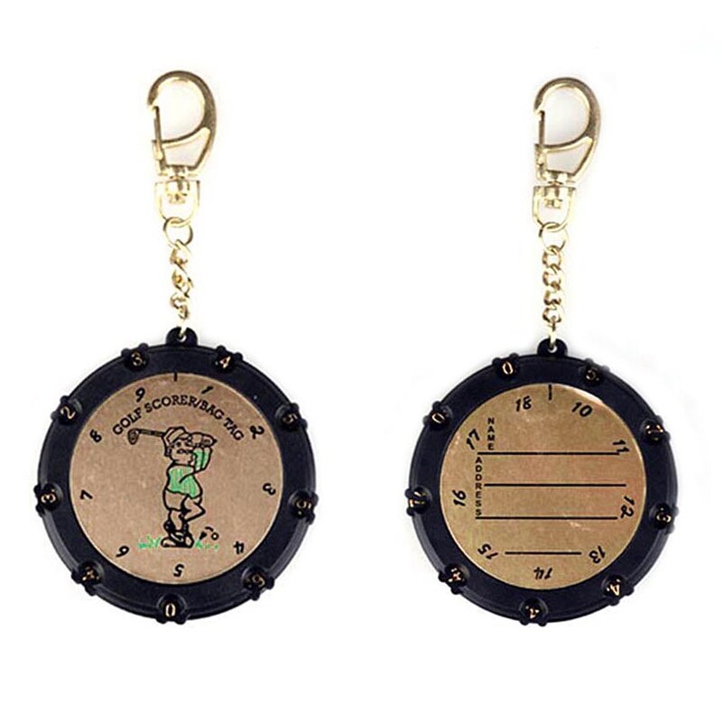 18 Hole Golf Score Counter Plastic Golf Score Counter Score Counter Keychain