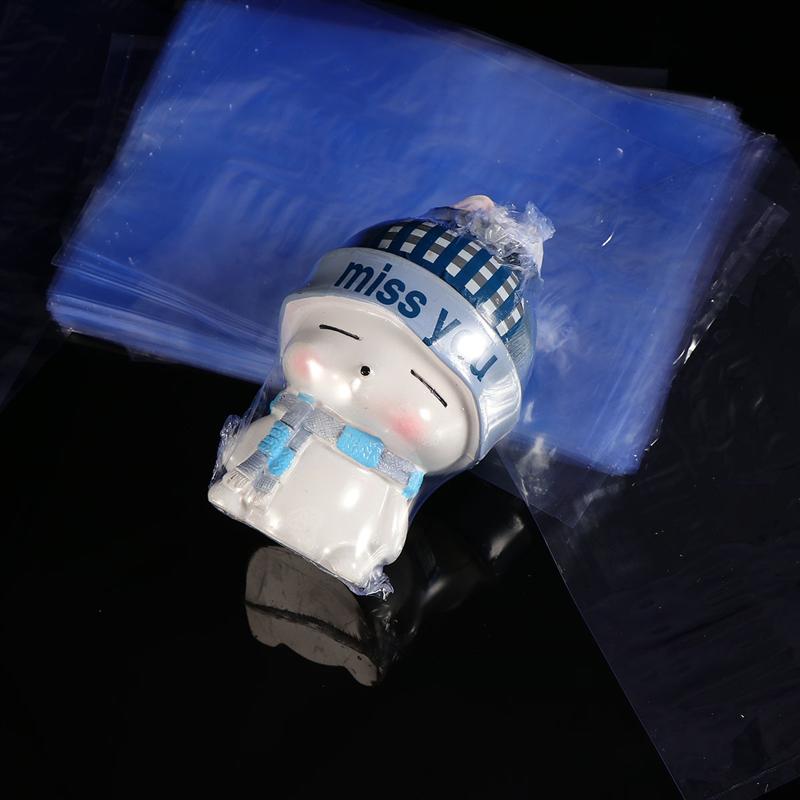 100PCS PVC Shrink Wrap Bags Kitchen Wrap Bags For Soaps Bottles Bath Bombs Packaging Baskets (10 X 15cm)