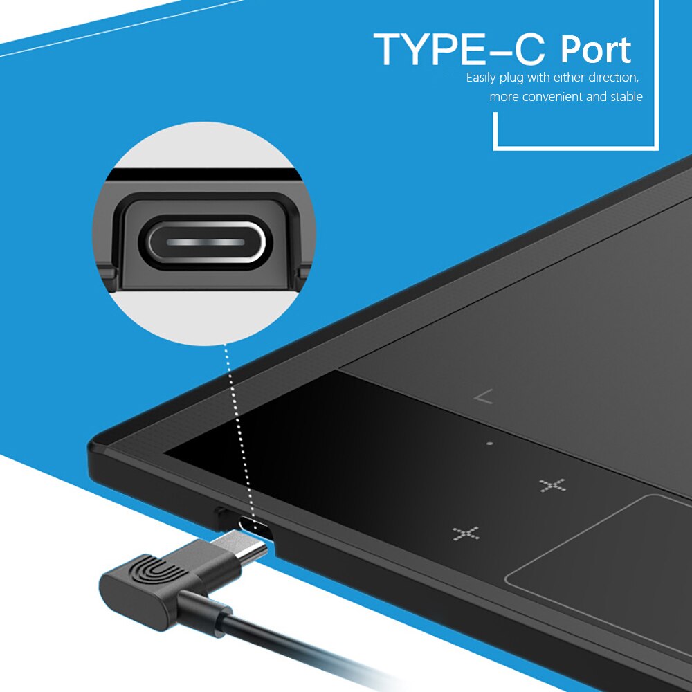 VEIKK A30 Graphics Drawing Tablet Digital Drawing Pad 10x6inch Tablet with 8192 Levels Passive Pen for Artists for Online Study